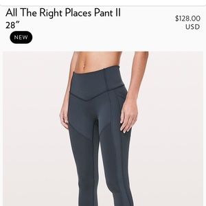 Lululemon All the right places